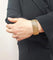 Bracelet Bracelet manchette en or jaune 18 carats 58 Facettes Brac.iris.1974