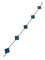 Bracelet Van Cleef & Arpels Alhambra - Bracelet en or jaune 18K et agates 58 Facettes 1758
