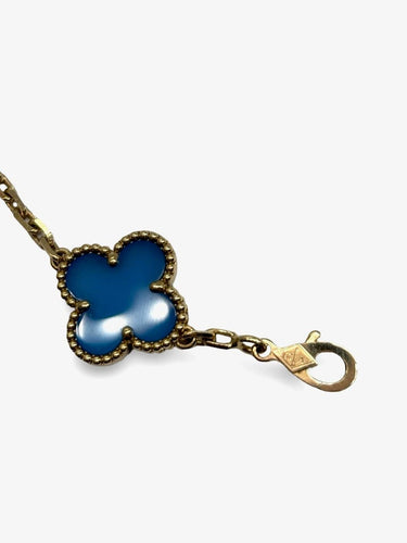 Bracelet Van Cleef & Arpels Alhambra - Bracelet en or jaune 18K et agates 58 Facettes 1758