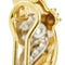 Boucles d'oreilles Damiani - Boucles d’oreilles puces en or jaune et or blanc avec diamants 58 Facettes 39164