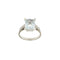 Bague Bague - Aigue-marine et diamants en or blanc 18 ct 58 Facettes 39084