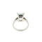 Bague Bague - Aigue-marine et diamants en or blanc 18 ct 58 Facettes 39084