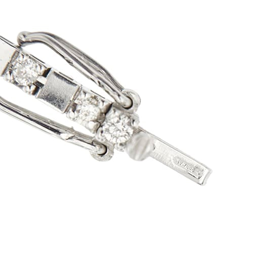 Bracelet Bracelet tennis - en or blanc 18 ct et diamants 0,54 ct 58 Facettes 39088