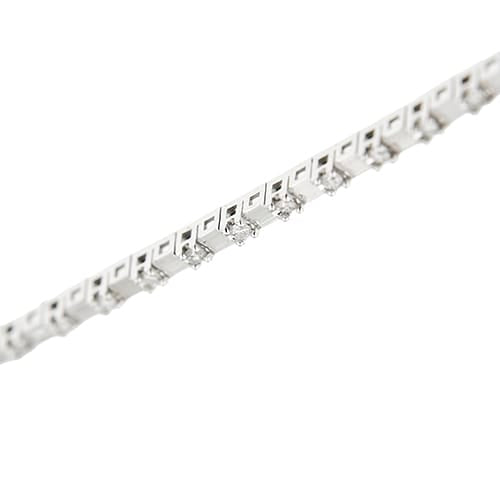 Bracelet Bracelet tennis - en or blanc 18 ct et diamants 0,54 ct 58 Facettes 39088