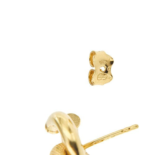 Boucles d'oreilles Unoaerre - Boucles d’oreilles clous en or jaune 18 ct 58 Facettes 39272