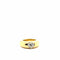 Bague 50 Bague jonc en or jaune 18 carats avec diamant taille cœur 1,3 ct 58 Facettes