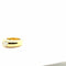 Bague 50 Bague jonc en or jaune 18 carats avec diamant taille cœur 1,3 ct 58 Facettes