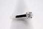 Bague 52 Bague solitaire en or blanc 18 carats avec diamant 0,750 ct 58 Facettes