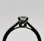Bague 52 Bague solitaire en or blanc 18 carats avec diamant 0,750 ct 58 Facettes