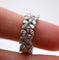Bague 53 Bague en or blanc 18 carats avec diamants 1,010 carats 58 Facettes