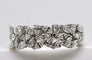 Bague 53 Bague en or blanc 18 carats avec diamants 1,010 carats 58 Facettes