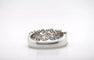 Bague 53 Bague en or blanc 18 carats avec diamants 1,010 carats 58 Facettes