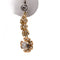 Boucles d'oreilles Boucles d’oreilles pendantes vintage en or jaune 18 ct et diamants 58 Facettes OR114 (00219)