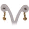 Boucles d'oreilles Boucles d’oreilles pendantes vintage en or jaune 18 ct et diamants 58 Facettes OR114 (00219)