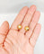 Boucles d'oreilles Puces d’oreilles - Demi-sphères facettées en or rose 18k (circa 1920) 58 Facettes A06956