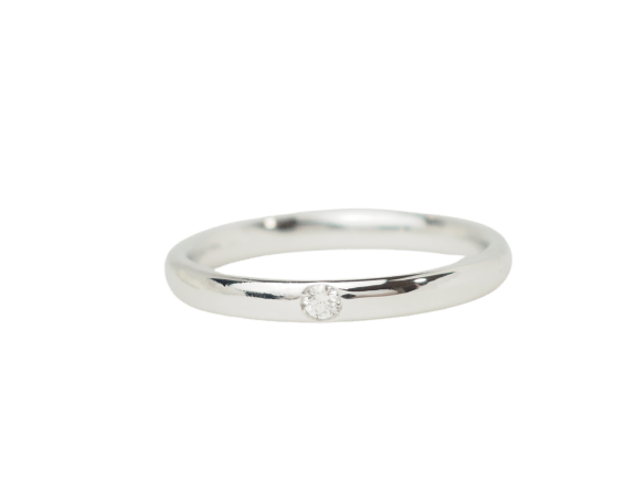 Bague 54 Pomellato Lucciole - Bague en or blanc et diamants 58 Facettes 33704