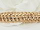 Bracelet Bracelet maille américaine en or rose 18 ct 58 Facettes 32477