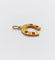 Pendentif Pendentif fer à cheval antique en or 18k, perles et verres rouges 58 Facettes A06857