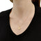 Collier Collier Messika, "Lucky Move", or rose et diamants. 58 Facettes 35379