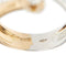 Bague 52 Bague contrarié en or blanc et or rose 18 ct avec diamants 58 Facettes 39208
