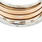 Bague Bulgari B.Zero1 - Bague homme trois bandes en or blanc et or rose 58 Facettes 38826