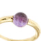 Bague Bague - Améthyste cabochon en or jaune 18 kt 58 Facettes 38224