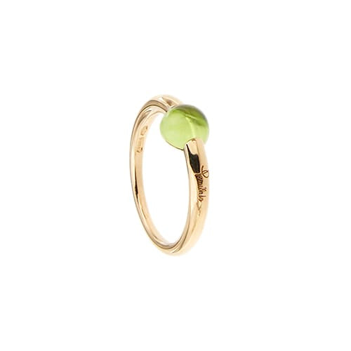 Bague 52 Pomellato M'ama non M'ama - Bague en or rose 18 ct avec olivine 58 Facettes 38226