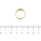 Bague 52 Pomellato M'ama non M'ama - Bague en or rose 18 ct avec olivine 58 Facettes 38226