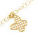 Bracelet Bracelet à papillons en or jaune 18 ct 58 Facettes 22316