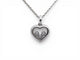 Collier Chopard Happy Diamonds Icons - Collier en or blanc 18k et diamants 58 Facettes 274050