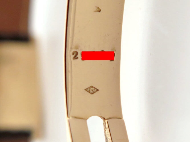 Montre Cartier Tank PM - Montre mécanique 25 mm en or rose 18k 58 Facettes 267319