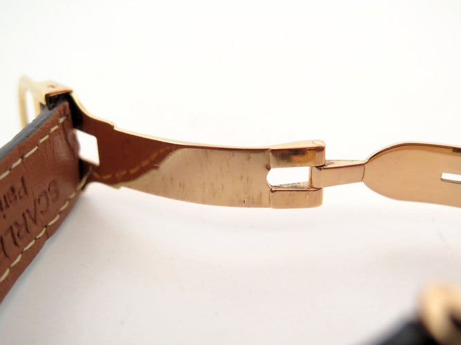 Montre Cartier Tank PM - Montre mécanique 25 mm en or rose 18k 58 Facettes 267319