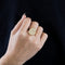 Bague 54 Marco Bicego Lunaria Alta - Bague en or jaune 18K et diamants 0,95 ct 58 Facettes SP1