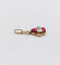Pendentif Pendentif antique en or 14k avec diamants taille ancienne et rubis (circa 1920) 58 Facettes A06833