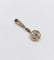 Pendentif Pendentif cible Art déco en or 18k et platine, diamants taille rose 58 Facettes A06782