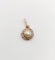 Pendentif Pendentif victorien en or rose 14k avec perle et diamants 58 Facettes A06881
