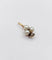 Pendentif Pendentif trèfle victorien en or rose 14k, perles et diamants taille rose 58 Facettes A06883
