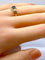 Bague 48 Bague en or 18 carats avec saphir et diamants 58 Facettes AB705