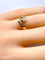 Bague 50 Bague en or jaune 18 carats rubis et diamants 58 Facettes AB706