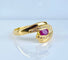 Bague 50 Bague en or jaune 18 carats rubis et diamants 58 Facettes AB706