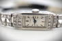 Montre Longines Art Déco - Montre en platine et diamants 58 Facettes LON-500