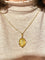 Pendentif Médaille Vierge Marie - Pendentif en or jaune 18 carats 58 Facettes AB709