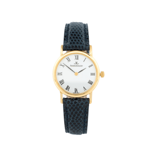 Montre Jaeger-LeCoultre - Montre Extra Thin SM en or jaune 18k, cadran ivoire romain 58 Facettes 1