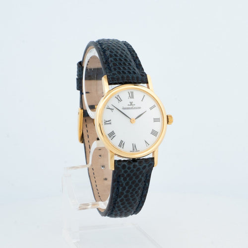 Montre Jaeger-LeCoultre - Montre Extra Thin SM en or jaune 18k, cadran ivoire romain 58 Facettes 1