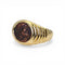Bague 51 Bulgari Monete - Bague en or jaune 750 et pièce antique en bronze 58 Facettes