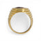 Bague 51 Bulgari Monete - Bague en or jaune 750 et pièce antique en bronze 58 Facettes