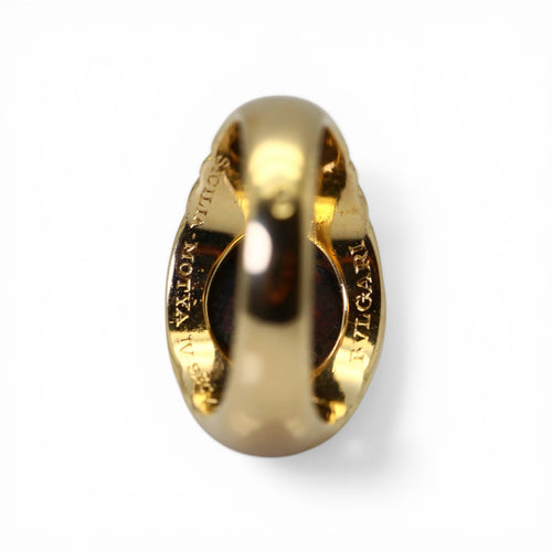 Bague 51 Bulgari Monete - Bague en or jaune 750 et pièce antique en bronze 58 Facettes