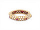 Bague 50 Mauboussin - Bague alliance en or jaune 18k, diamants et rubis, T50 58 Facettes 273982