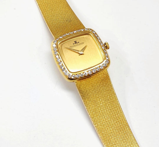 Montre Jaeger-LeCoultre - Montre de dame en or jaune 18K et diamants 58 Facettes JEAGER-1860