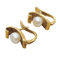 Boucles d'oreilles Boucles d'oreilles - Perles et or jaune 18 k 58 Facettes PE112